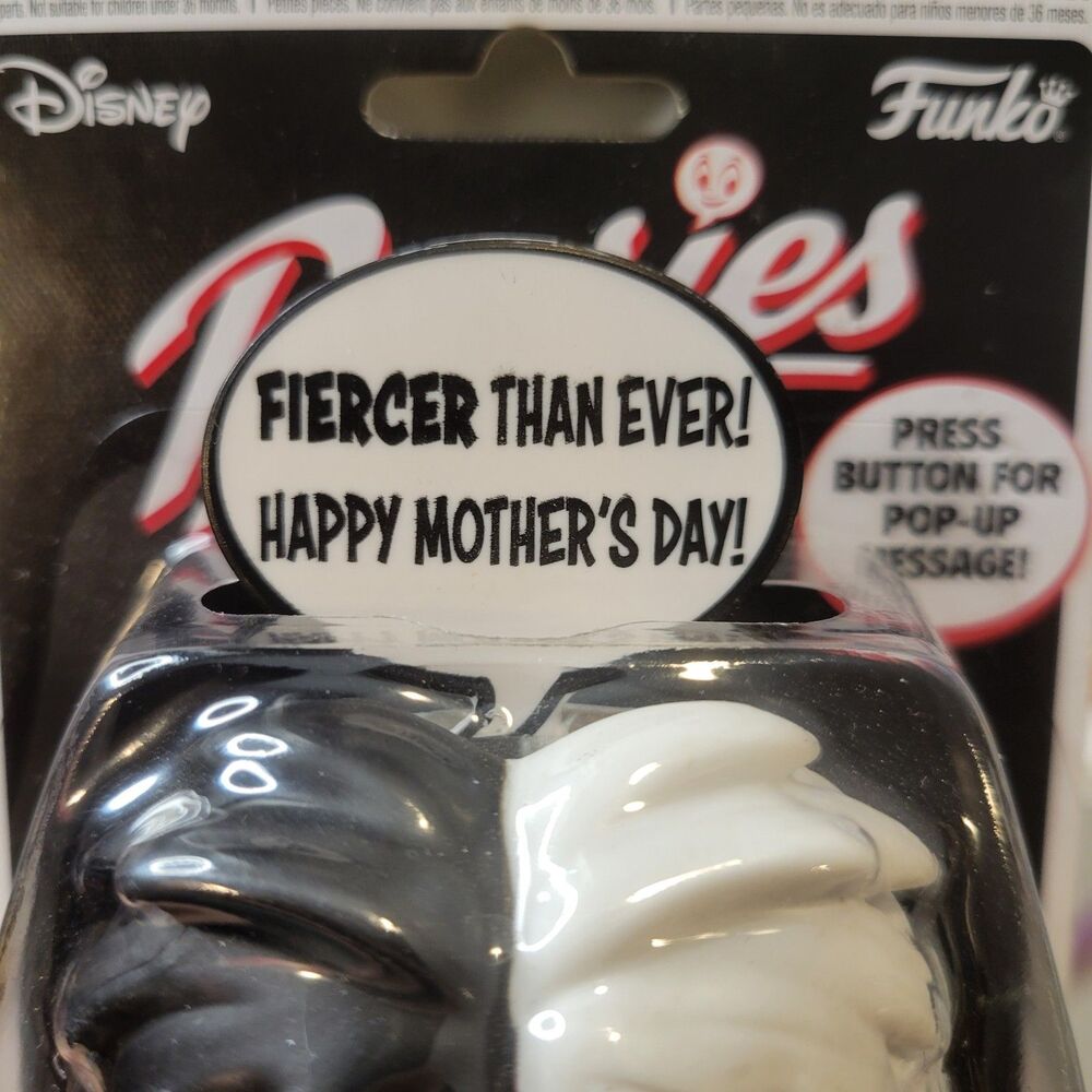 Funko Popsies Disney Villains Cruella De Vil Mother's Day Gift Vinil Figure - Picture 5 of 7